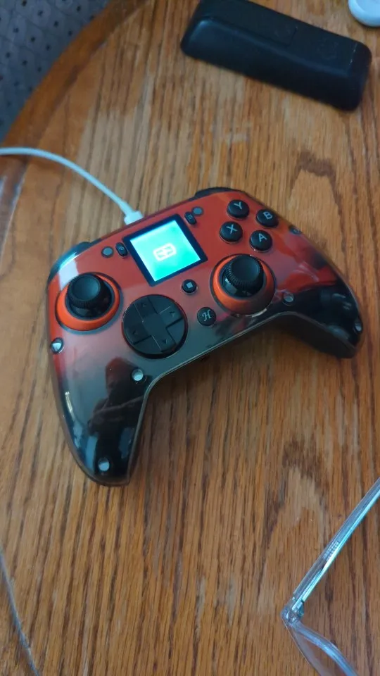 Lenovo X01 1.44" Smart Screen Wireless Controller – 3 Modes | Multi-Platform | Programmable Back-Button Gamepad