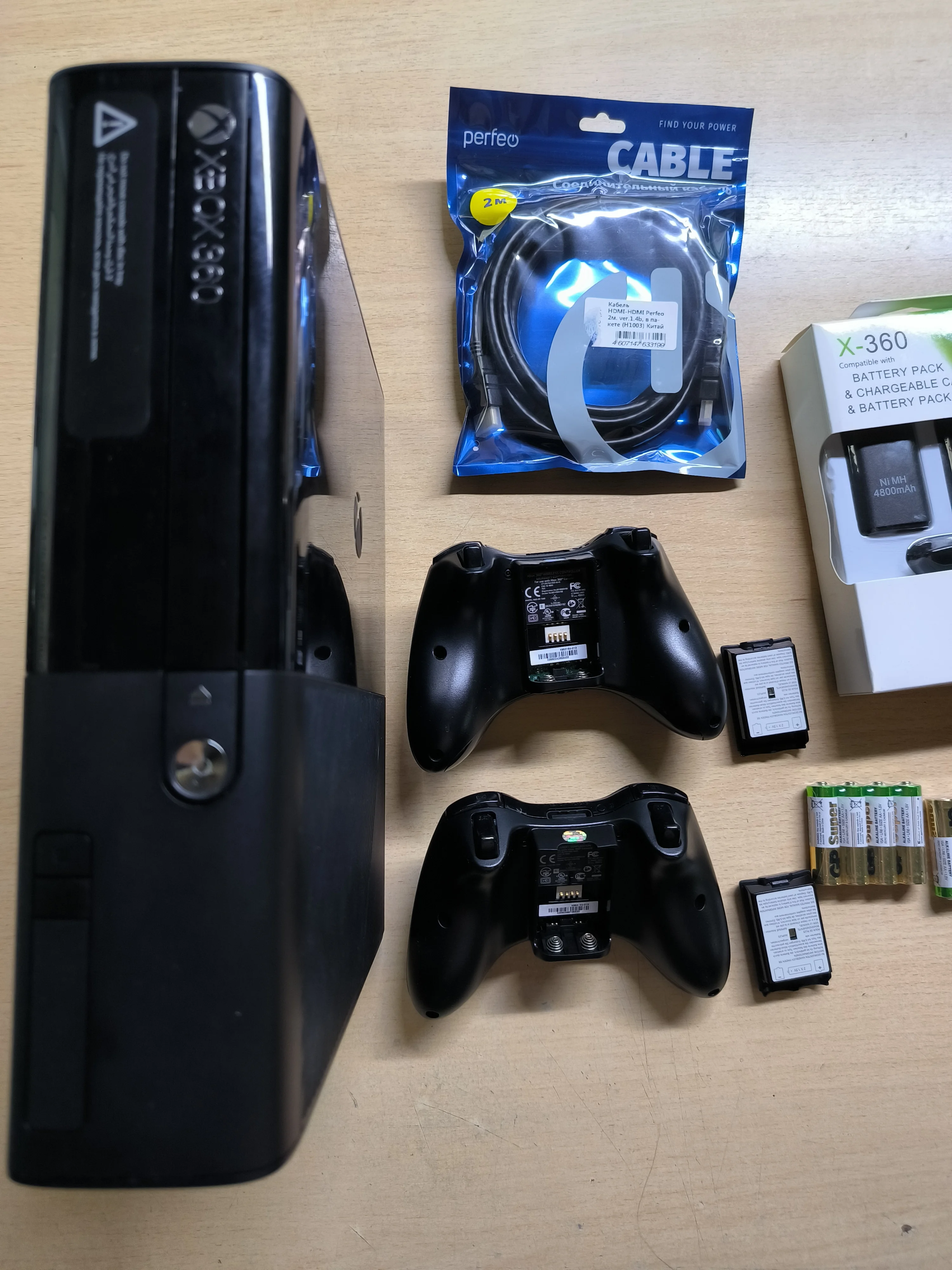 Xbox 360 Slim 250gb freeboot B/U 1-Gheimpat +KINECT +90iger on HDD