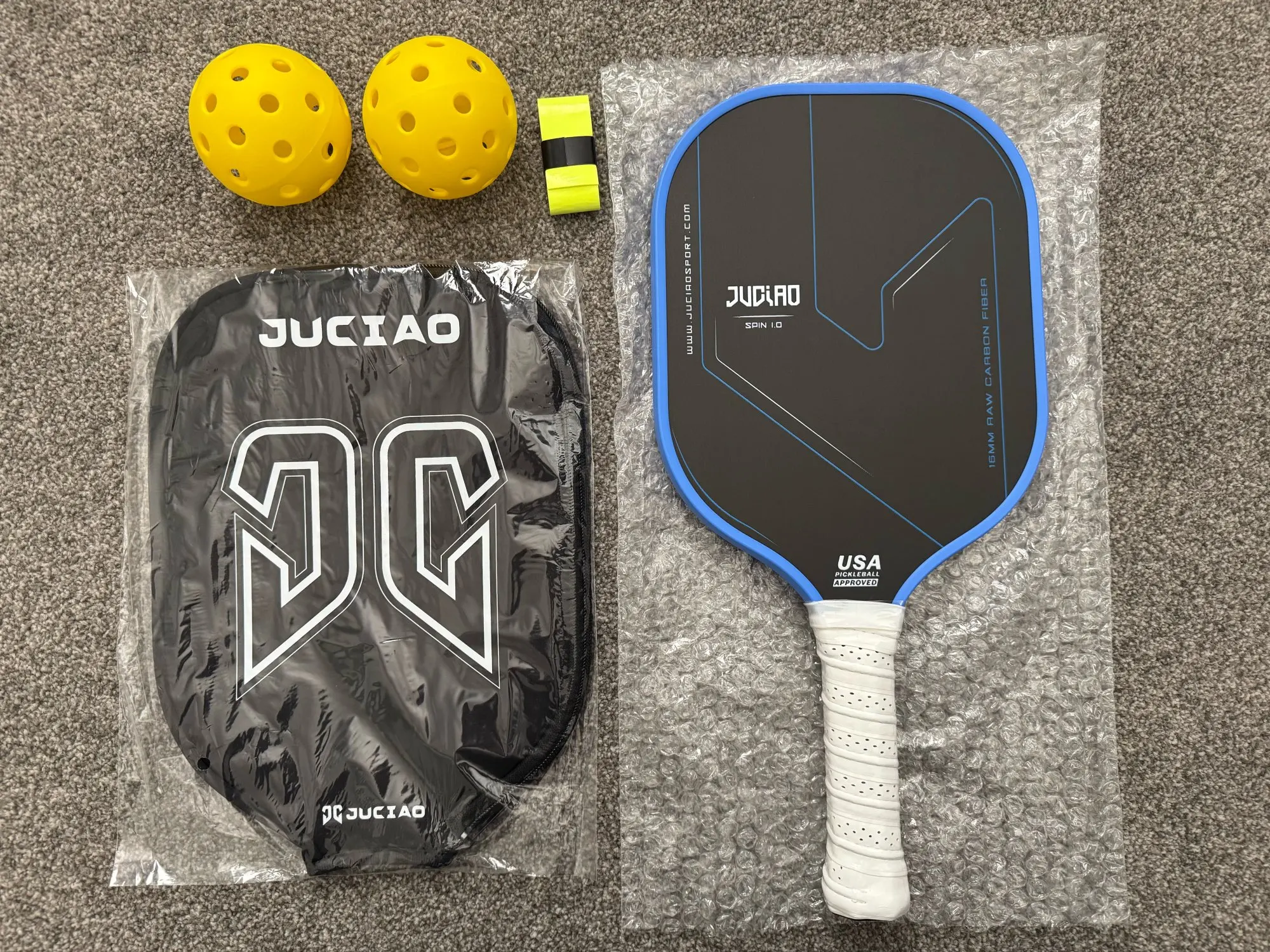 JUCIAO USAPA Approved Thermoformed Unibody T700 Raw Carbon Fiber