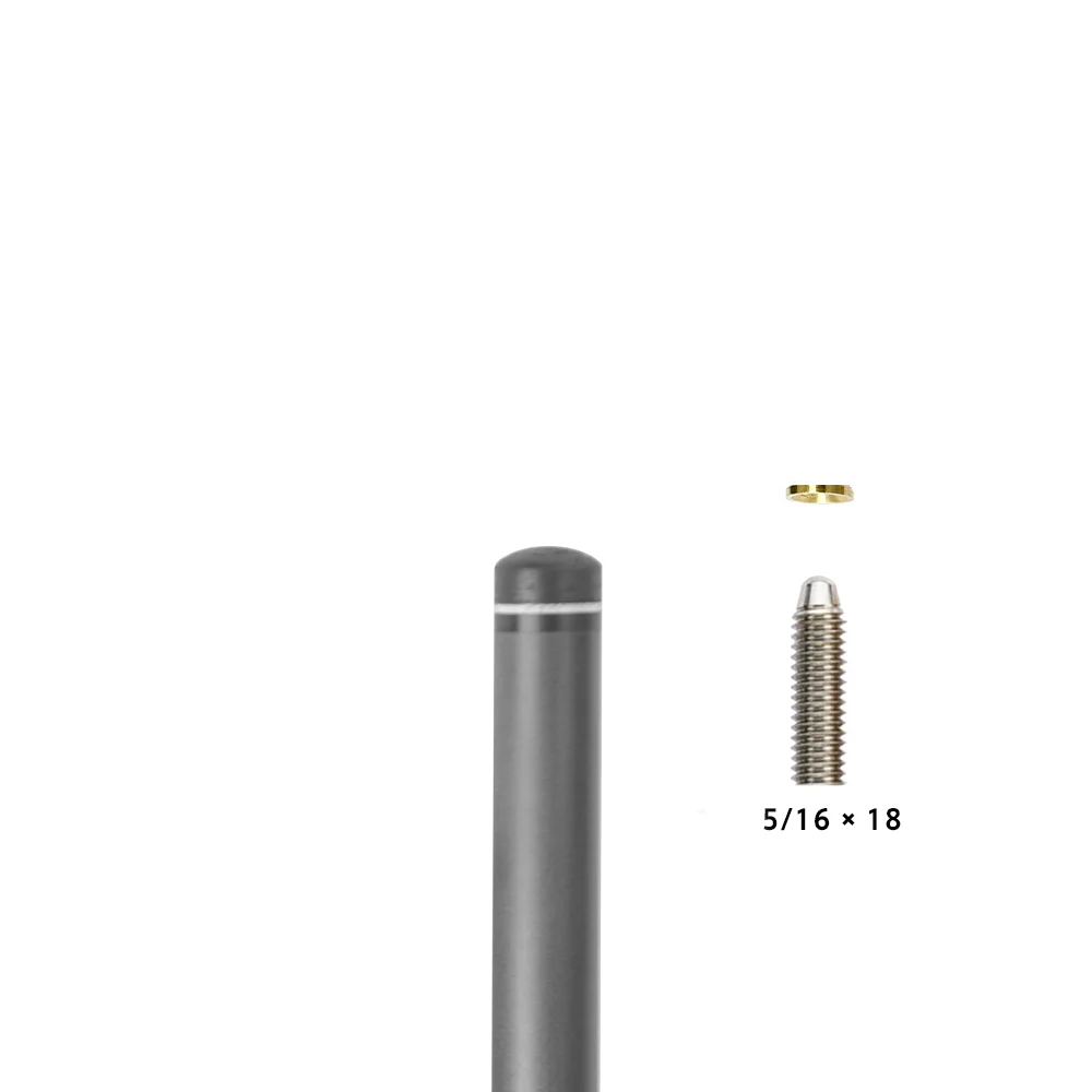 BIZU 13 ミリメートルカーボンプールビリヤードキューシャフトブラック