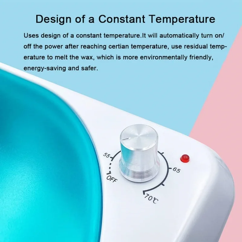 Wax Heater Epilator Paraffin Wax Melter Temperature Control Moisturize Relieve Chapped Skin