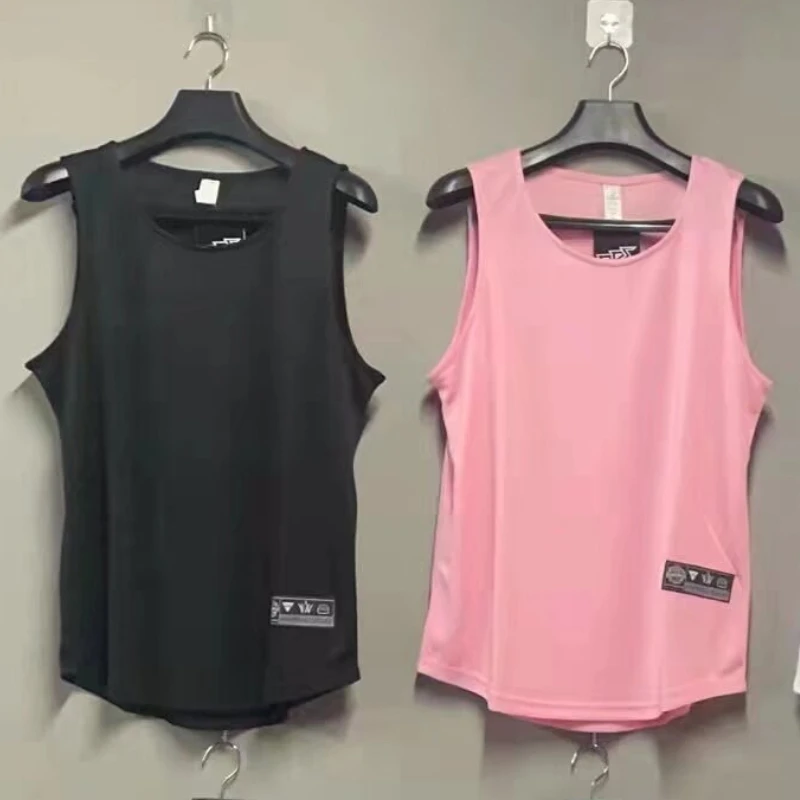 Men Running Vest Summer Loose Sleeveless Basketball Jersey Letter Print Fitness Bodybuilding Singlet Tank Tops basketball jerseys men sport tees