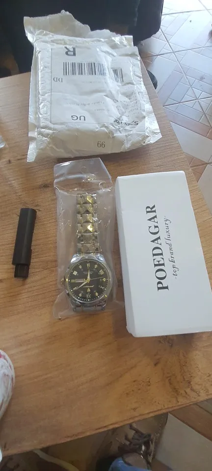 POEDAGAR Luxury Man Wristwatch photo review