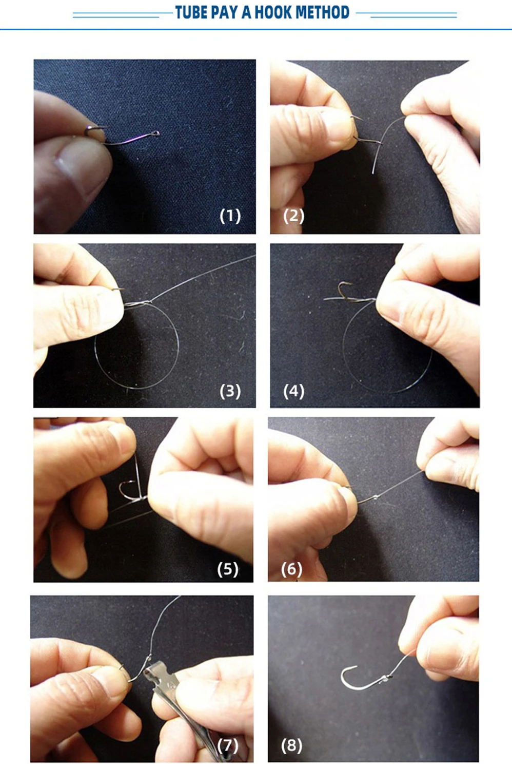 Description Picture 4 of item1000PCS With Box Fish Hook Set High Carbon Steel All for Fishing Tools Hirisi Carp Fishing Sets Accessories Hooks Goods Items