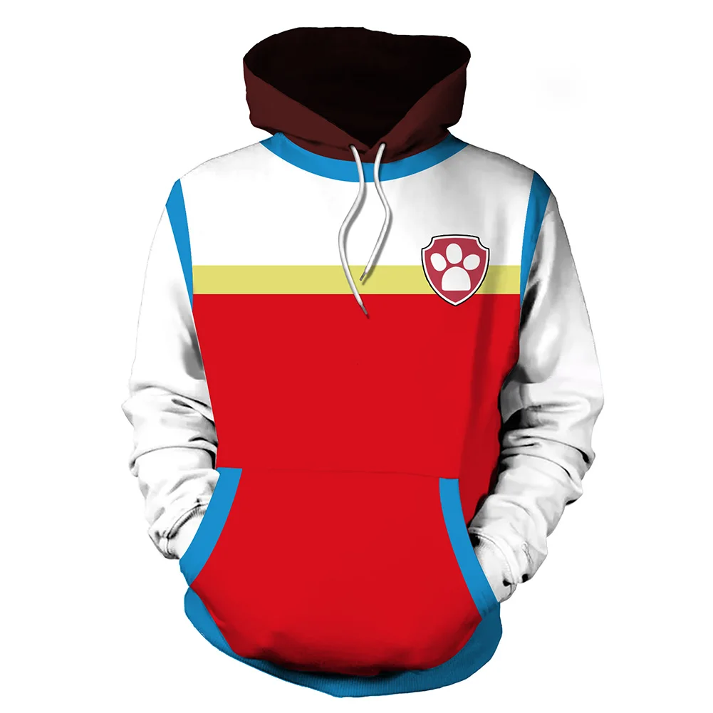 Kids Ryder Cosplay Hoodie 3D Printed Hooded Sweatshirt Children Casual Vest  Up Jacket Coat Halloween Carnival Disguise Suit - AliExpress
