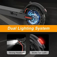 SUNNIGOO 350W adulte léger Scooter électrique 36V 10.4Ah Escooter 30 KM/H vitesse coup de pied Scooter 30KM longue portée Scooter avec APP 4