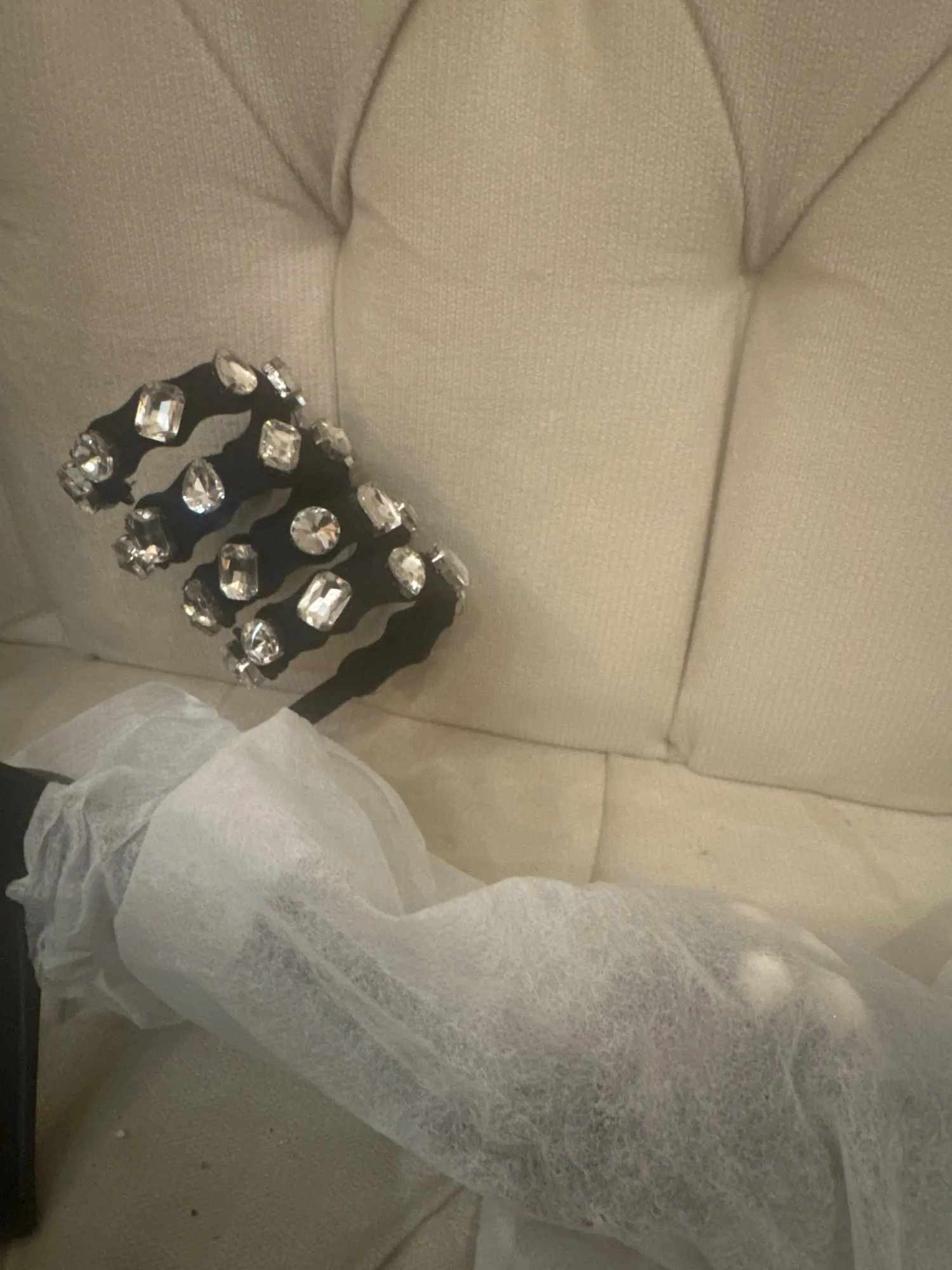 Star style Luxury Crystal Embellished Wraparound Women Sandals Stiletto High heels Gladiator Sandals Summer Wedding Prom Shoes