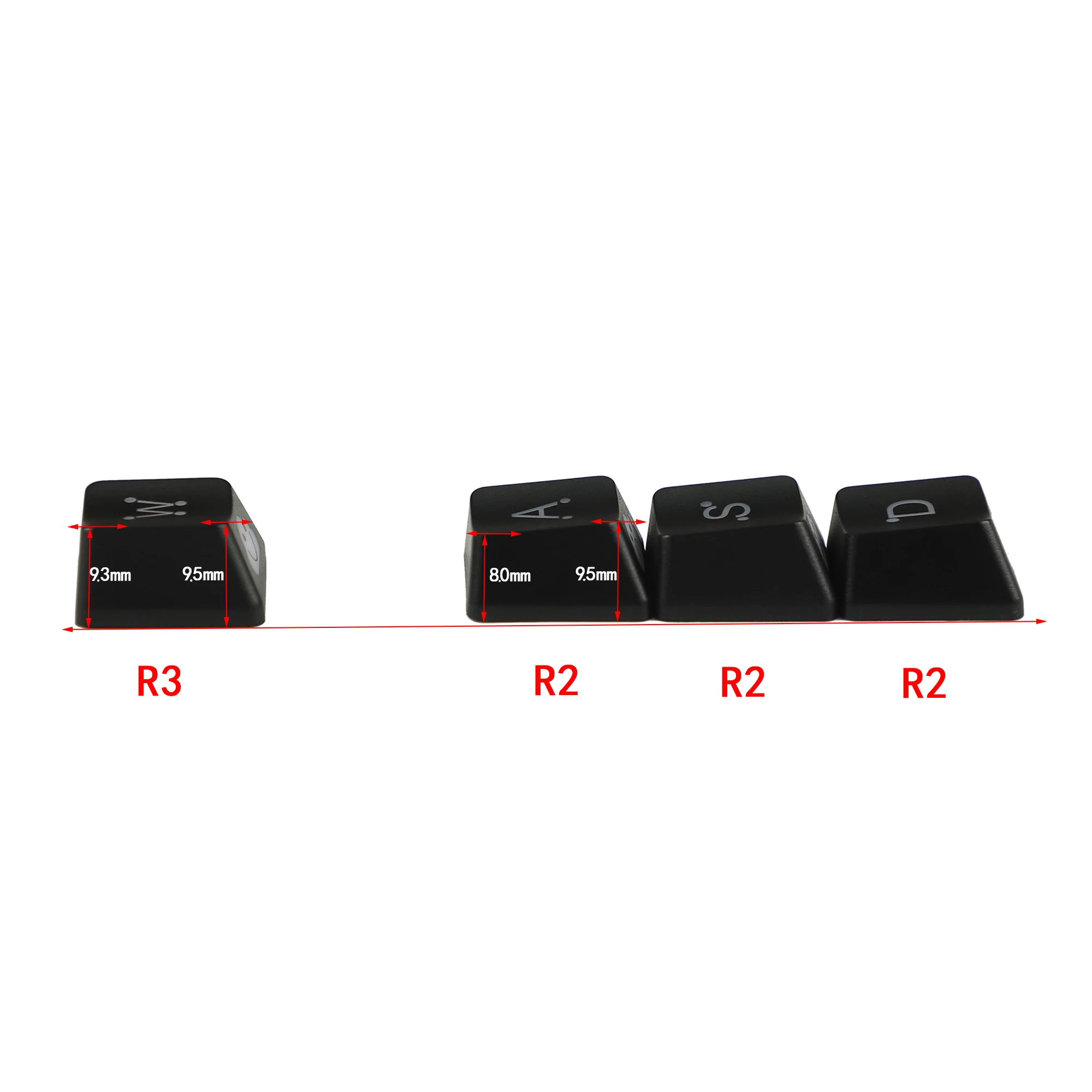 WASD-Seta Keycaps para MX Teclado Mecânico Para