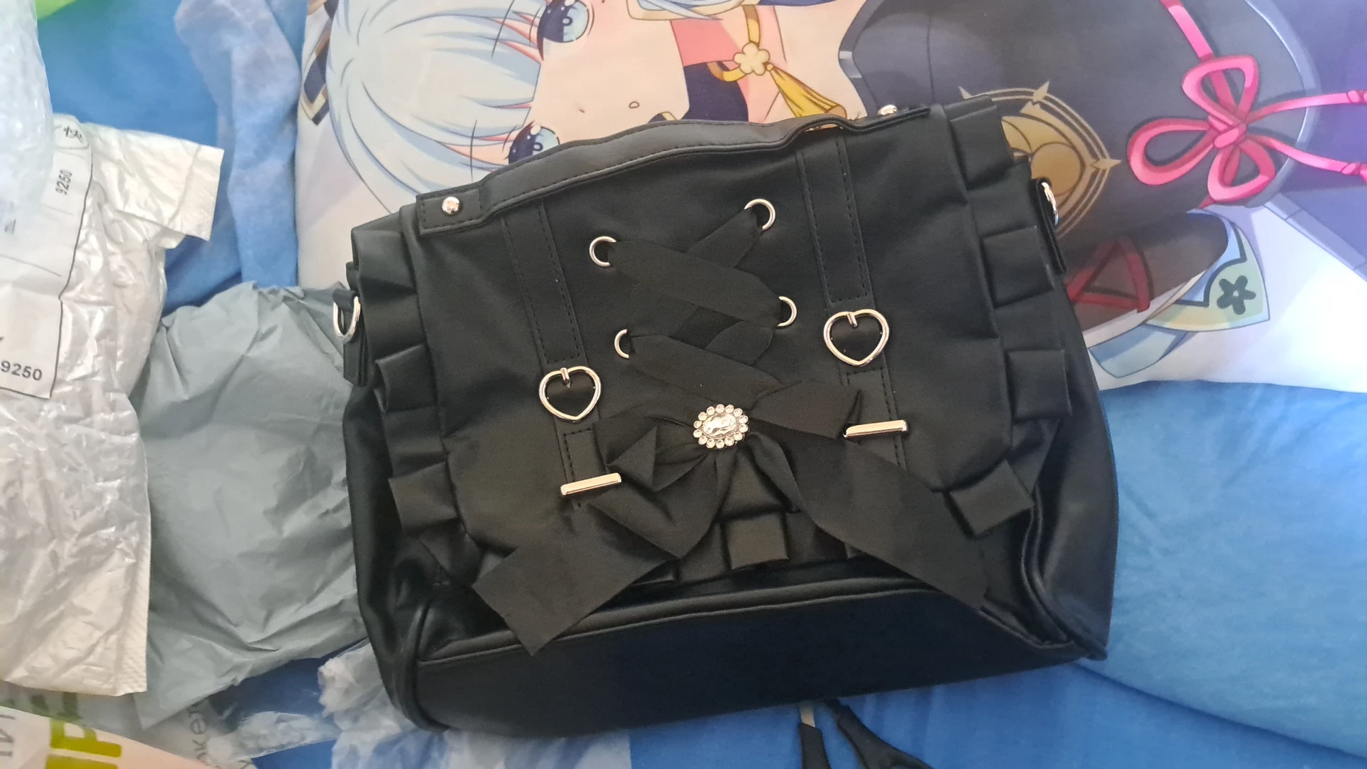 Vegan Leather Lolita Bag - Jirai Kei Aesthetic photo review