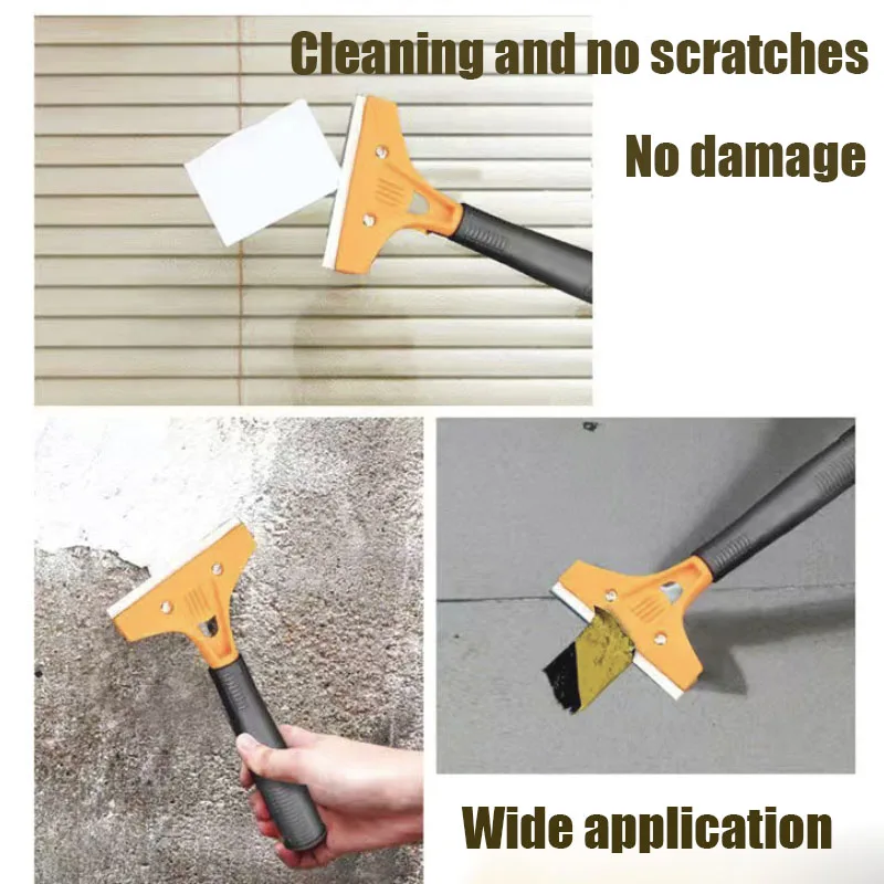 TOFAR Glass Ceramic Hob Oven Metal Blade Scraper Cleaner Car Glue Sticker Remover Household Cleaning Tool Shovel Dirty Squeegee
