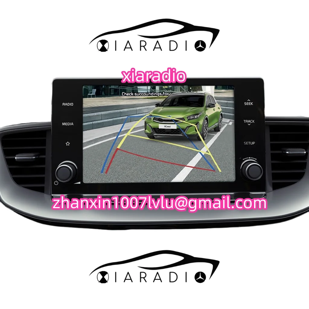 Gloednieuwe Vervanging 8 Inch Lcd Met Touchscreen Voor Kia Ceed Xceed 2020-2024 Auto Center Multimedia Head Unit Navigatie Radio