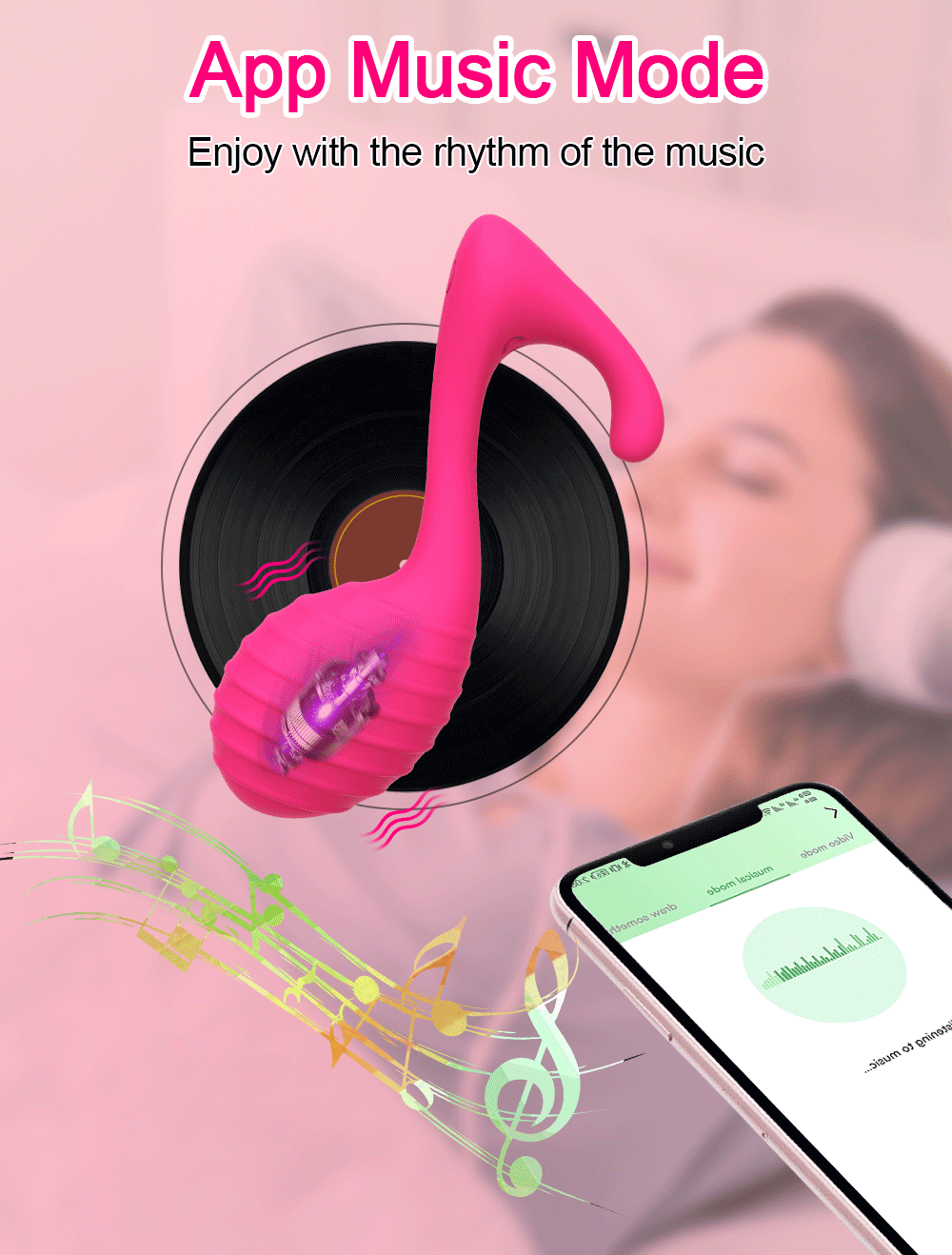 Bluetooth Dildo Vibrators for Women Orgasm Wireless APP Remote Control G spot Panties Vibrating Eggs Sex Toys for Adults Couples Ac9c2f2ab95fd4ad8816ad3060f93e19aB