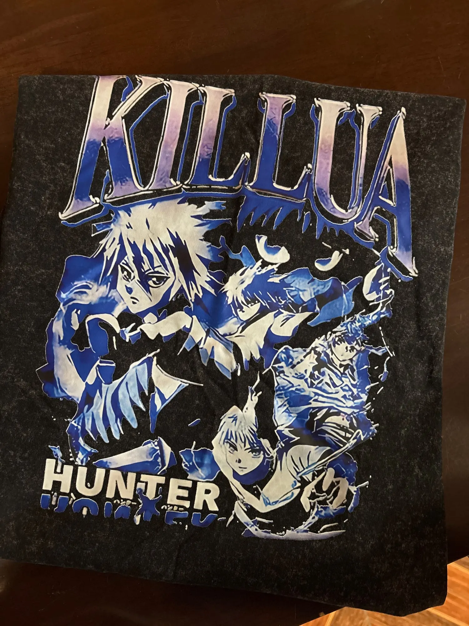 Anime Hunter × Hunter T-Shirt – Cherry Blossom X Logo | Cotton Oversized Tee with Anime Art Design