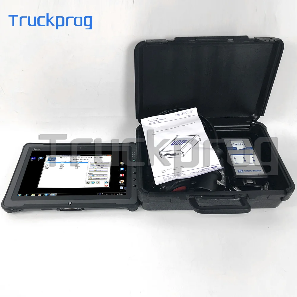 

F110 tablet+Trailer brake Diagnostic tool for KNORR-BREMSE NEO V5.0 version UDIF KNORR interface KNORR BREMSE Diagnostic kit