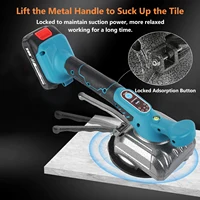 Vibrateur de carreaux professionnel 5 vitesses et ventouse super puissante 50 kg avec une capacité de levage massive, outil vibrant électrique pour la pose de carreaux muraux et de sol, machine de nivellement de sol 7
