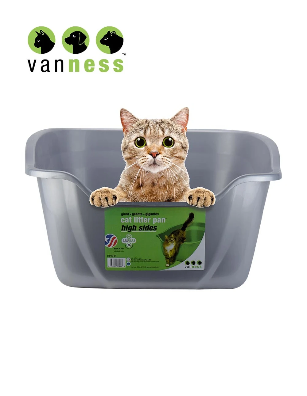 Arenero Para Gato Gigante Con Paredes Altas Colores Surtidos