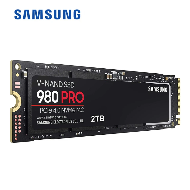 Foto Pigment regn Samsung 980 Pro Ssd 500gb 1tb 2tb Pcie Nvme Gen 4 Gaming M.2 Internal Solid  State Hard Drive Memory Card, Maximum Speed - Solid State Drives -  AliExpress
