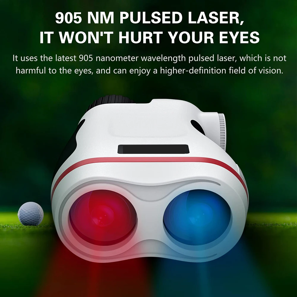 Golf Laser Rangefinder for Hunting 1800M 600M Golf Range Finder with Flag Lock Slope Pin Laser Distance Meter Range Binoculars