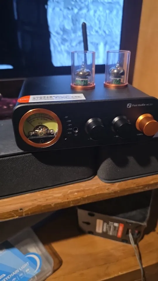 Fosi Audio MC331 2.0 Channel Bluetooth Stereo Integrated Tube