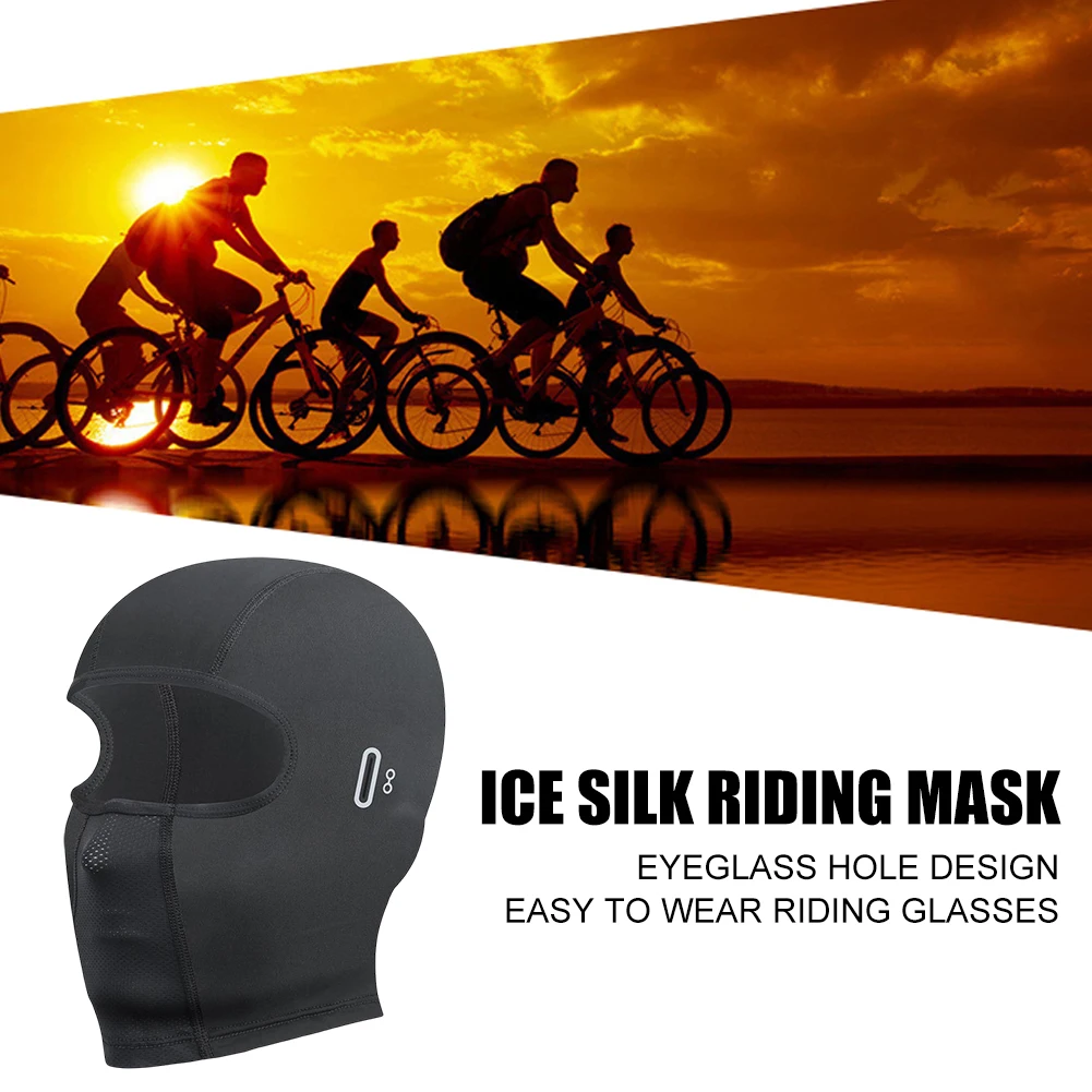 Motorrad Sturmhaube Sommer Kühlmaske Männer Sonne UV-Schutz Outdoor Angeln Radfahren Atmungsaktive Schnell Trocknende Vollgesichtsmaske – Detail 2