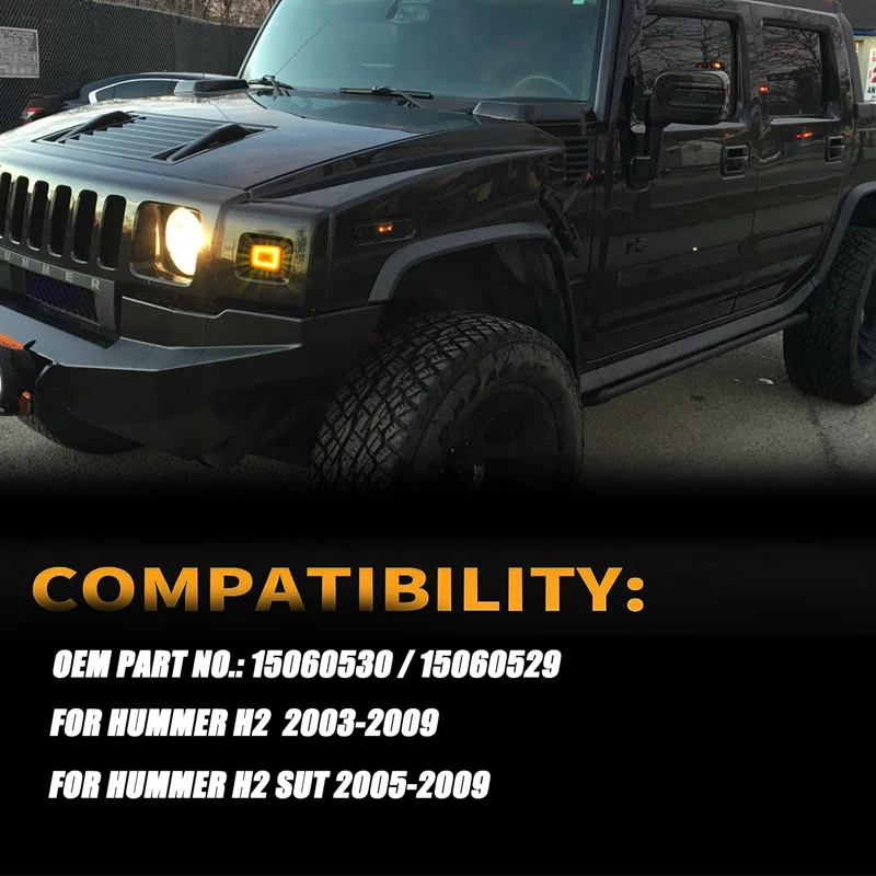2005 2009  H2 SUT  ڹ  õ ü ġ, ȭƮ LED ְ , 15060530,15060529, 2 