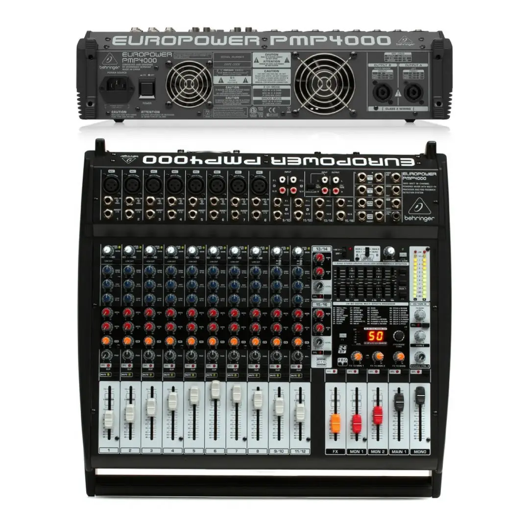 

16-канальный мощный миксер Лидер продаж Behringer PMP4000