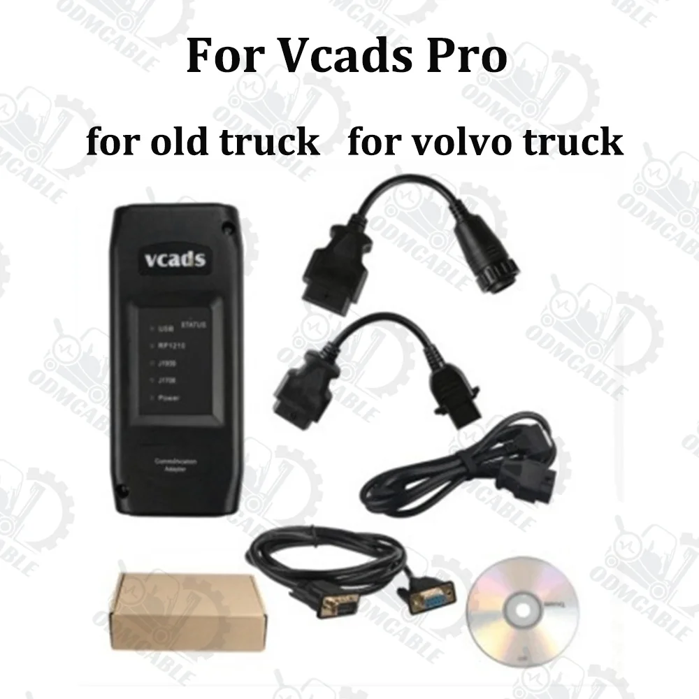 

A ++ VCADS Pro 2,40 для Volvo грузовик диагностический инструмент Многоязычный для старого грузовика лучшее качество