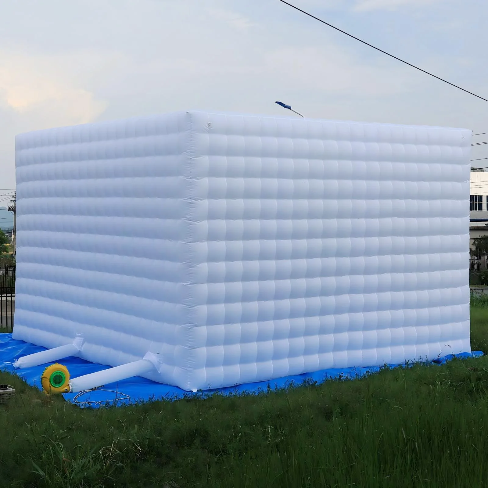Oxford 20/26ft  Inflatable Night Club/ Large Inflatable Party Tent - Disco Cube Portable Tent with Blower For Backyard Parties 5