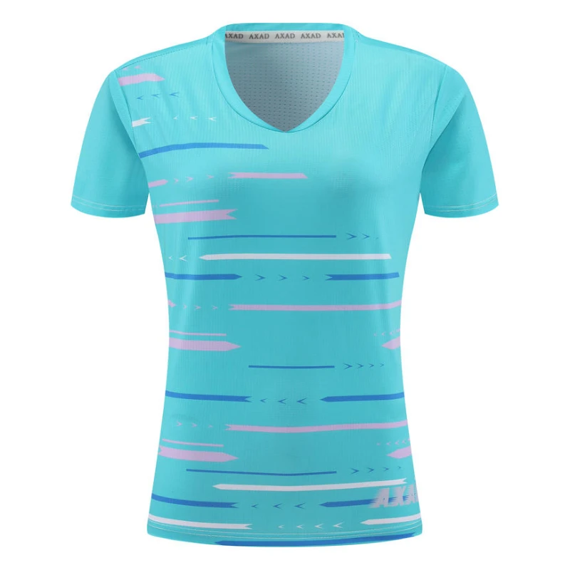 Men's Sport Quick Dry Fit Short Sleeves Table Tennis T-Shirt Women Kid Badminton Shirt Tops Golf Tennis Running 3D Printed Tee