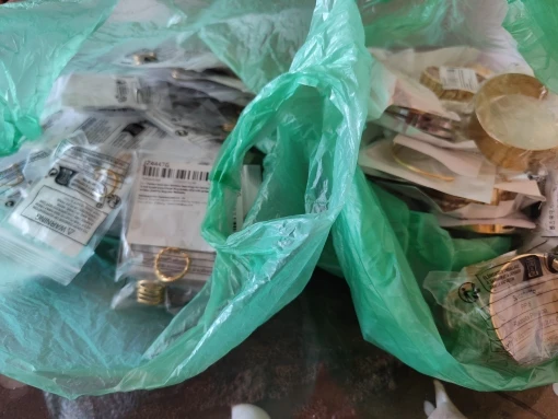 Fashion Gold Color Stainless Steel Rings photo review