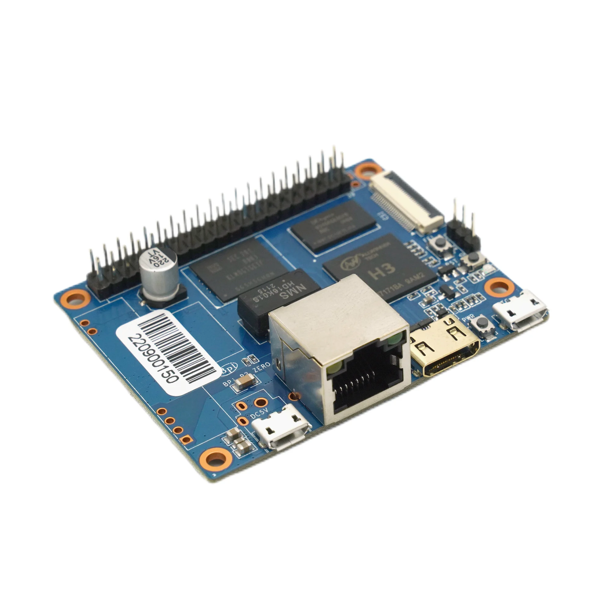 Banana pi Bpi-p2 Zero com Case Power Poe Allwinner h3 Quad-core Cortex-a7 512m Ddr3 8g Emmc Suporte Poe Executar os Android Linux - Imagem 5