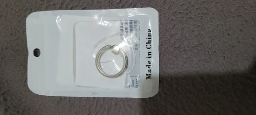 Transparent Cell Phone Ring Holder Stand 360°Degree Rotation Clear Finger Grip Kickstand Compatible iPhone Xiaomi for Phone Case photo review