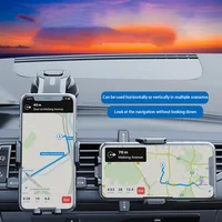 Universal Car Phone Holder - Dashboard Windshield Desk Mount for GPS Navigation Secure Hanging Bracket - Image 4