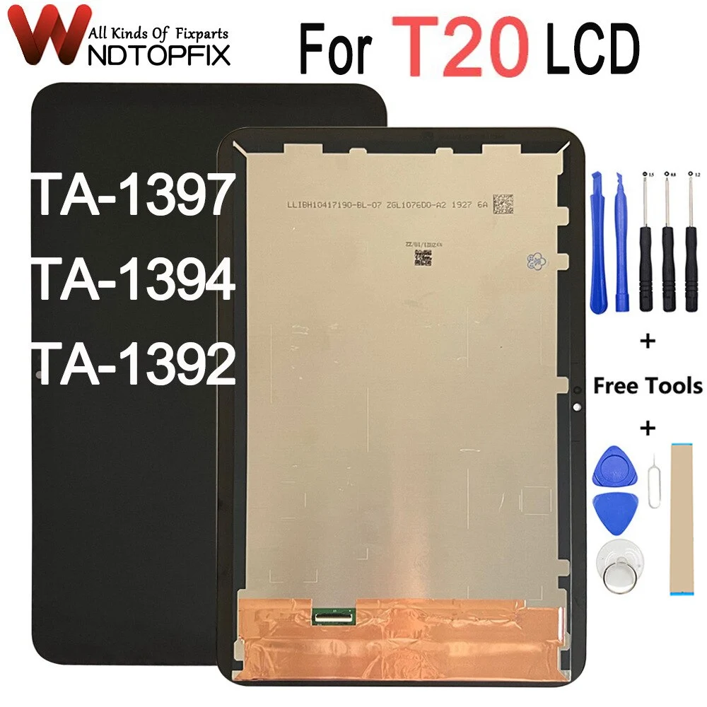 

LCD Display For Nokia T20 LCD Display Touch Screen Digitizer Assembly Repair Replace TA-1397 1394 1392 For Nokia T20 LCD Screen