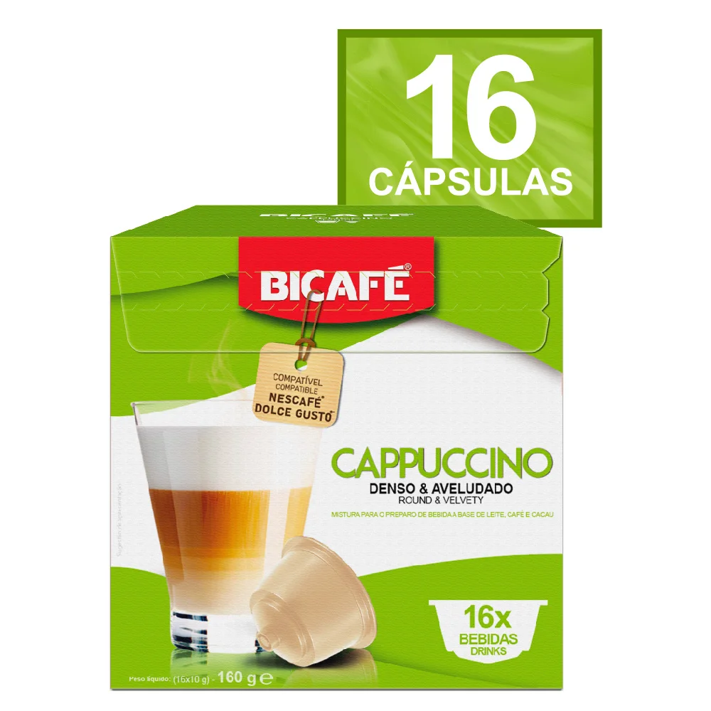 Cápsula De Cappuccino Para Máquinas Dolce Gusto