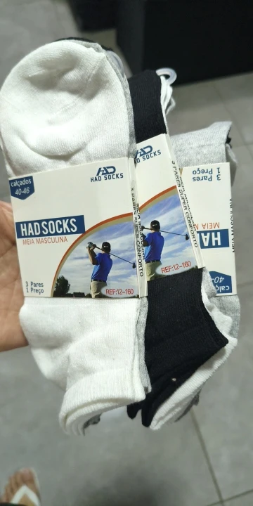 meias masculina kit 12 pares，12 Pares meias masculino,Meias De Barco，meias esportivas，meias de algodão masculino，respirável,mens photo review