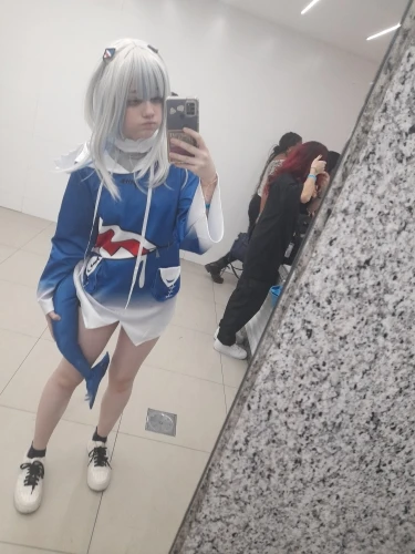 Hololive Gawr Gura Cosplay Costume β Cute Shark Outfit for Fans