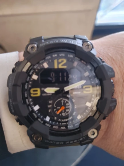 SKMEI 1637 Military Digital Waterproof Shockproof Watch for Men photo review