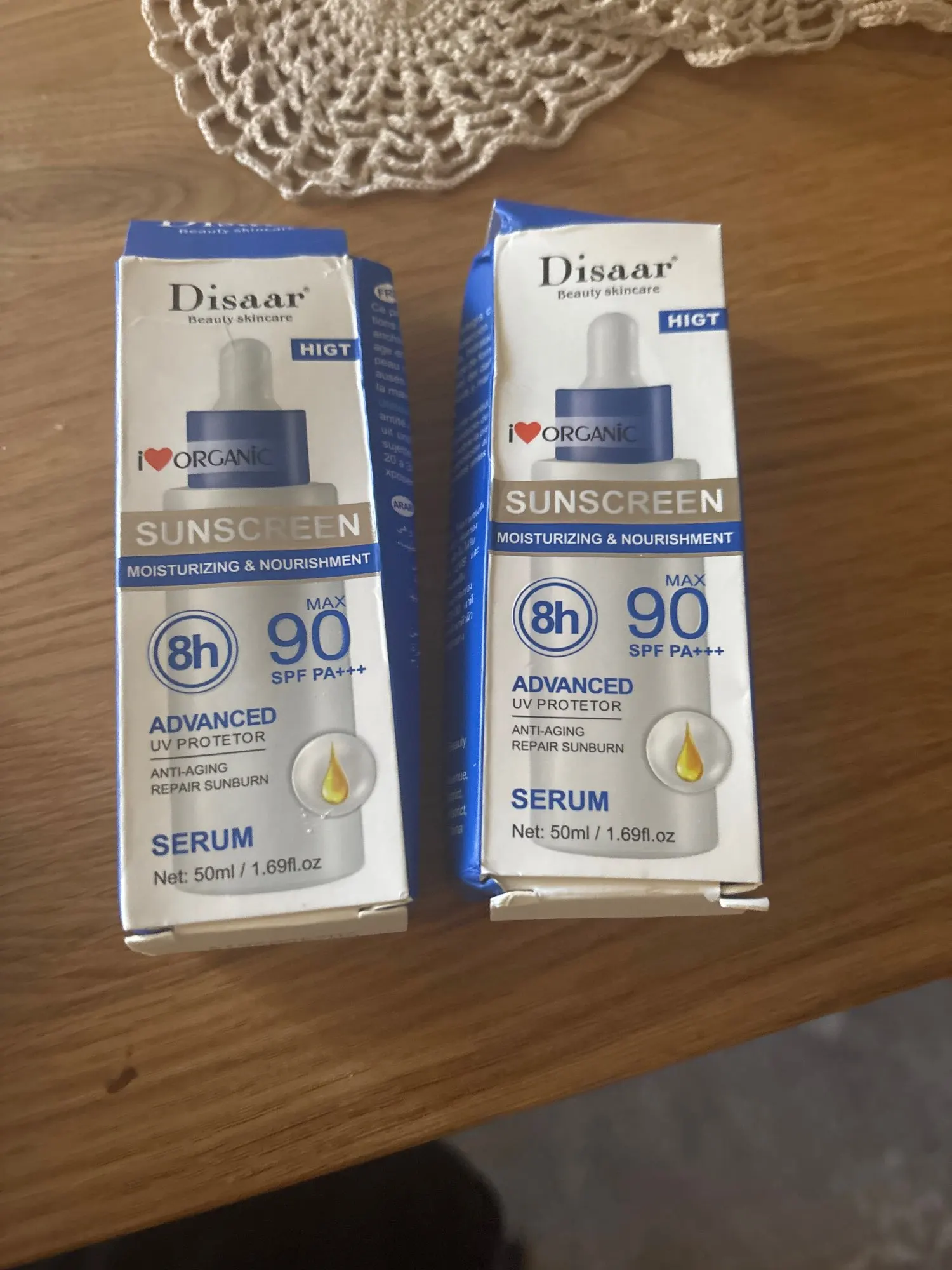 Disaar SPF 90 Sunscreen Serum photo review