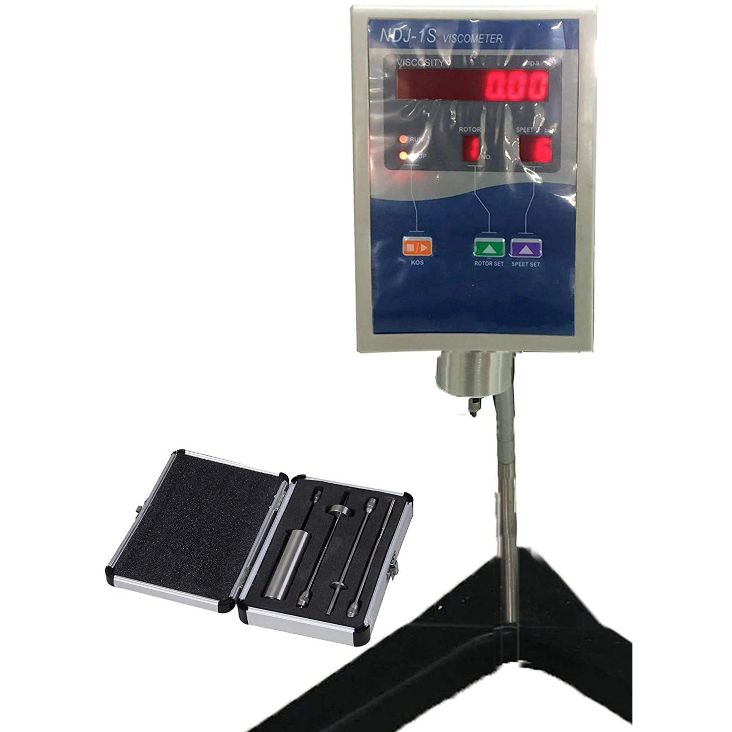 Portable Digital Rotational Viscosity Testing Equipment With Range 12*10 5 Mpa.s For