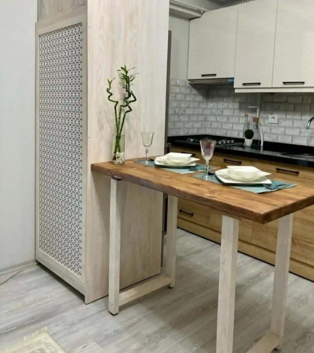 

natural wood table