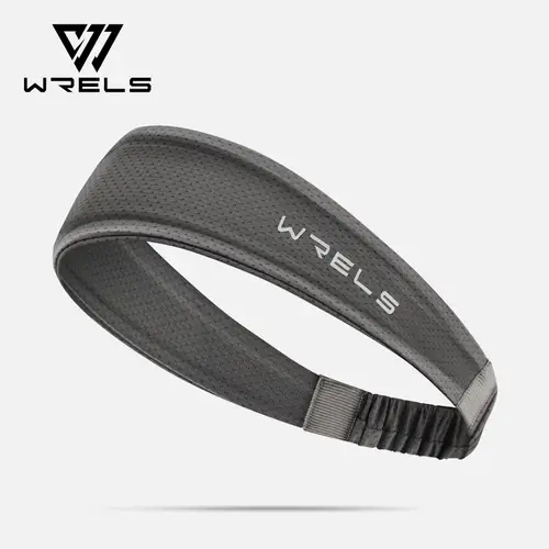 WRELS Fitness Headbands Ice Silk Workout Headband Cooling Forehead Wrap No-Slip Running Sweatband Moisture-wicking Hairband - Image 10