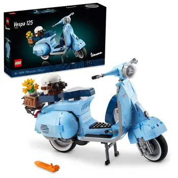 LEGO Vespa 125 10298 Model Building Kit; Build a Detailed Displayable Model of a Vintage Italian Icon (1,106 Pieces)