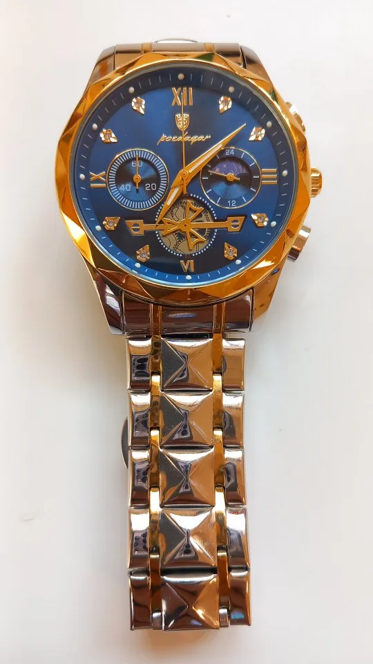 POEDAGAR Luxury Men's Quartz Watch photo review