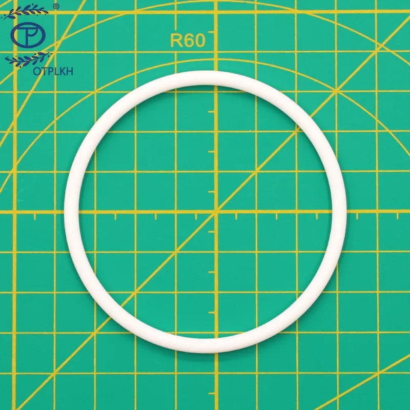 70.15Mm * 3.53Mm Bianco Politetrafluoro-Etilene O-Ring Ptfe Teflon Tetrafluoroetilene Oligomer Resina Otplkh O Ring Personalizzabile