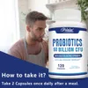 7619-19ecf1.jpg Probiotics - Help with Intestinal Health, Nutrient Digestion, Weight Management, Bloating Relief, Calorie Control - 120 Capsules