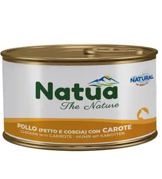 Natua Gatto Lattina 85gr Pollo e Carote