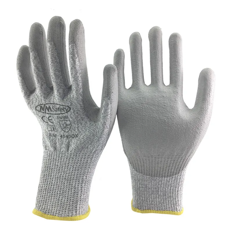 NMSafety Cut Resistant Work Glove Cutproof Handing With HPPE Anti Cut Safety Work Glove