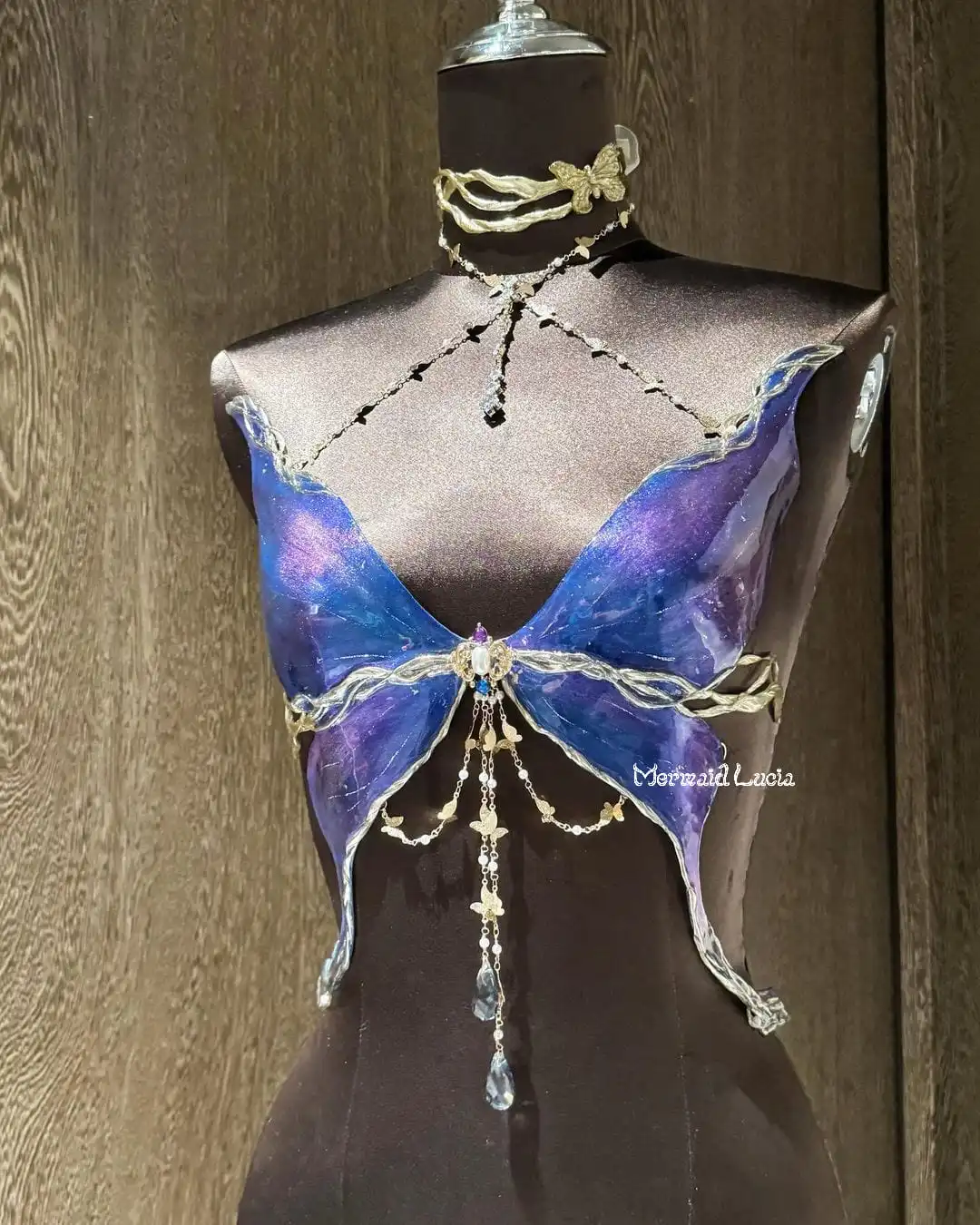 mermaid bustier top