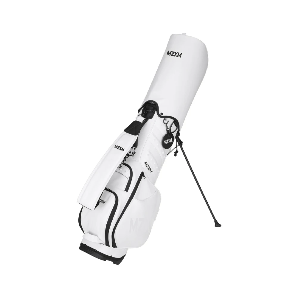 2024 Golf Club Bag for Men Basic Color Waterpoof Golf Caddy Bag Ultra-light High Quality Leather Large Capacity Men's Golf Bag